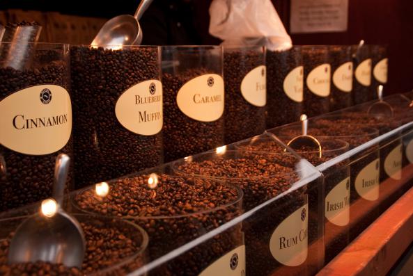 فروشگاه تخصصی انواع قهوه در بازارهای بین المللی 